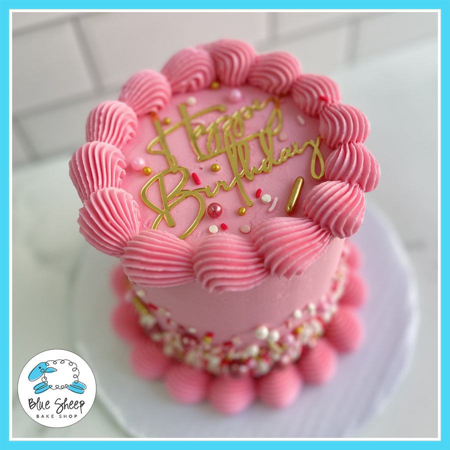 Let's Celebrate! Birthday Cake - Somerville NJ | Blue Sheep Bake