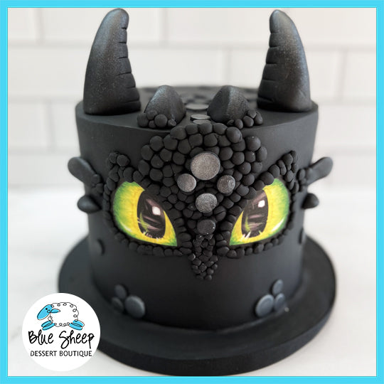 how to train your dragon custom birthday cake