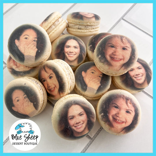 print your face on a frenc macaron 