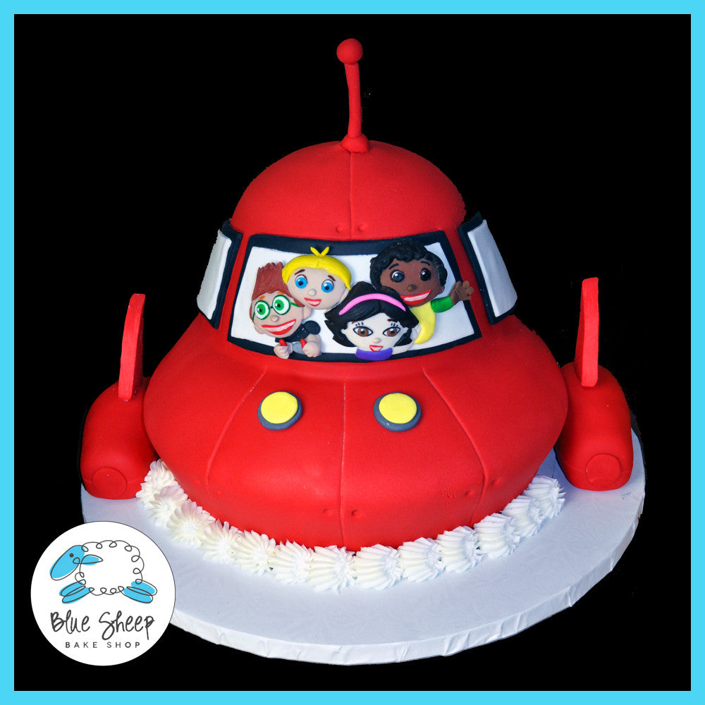 little einsteins 1st birthday cake space rocket