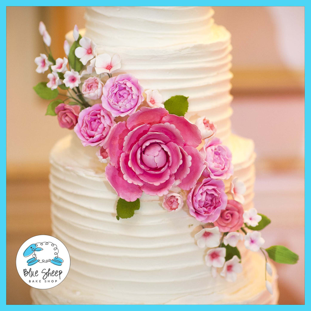 sugar flowers for wedding cake nj