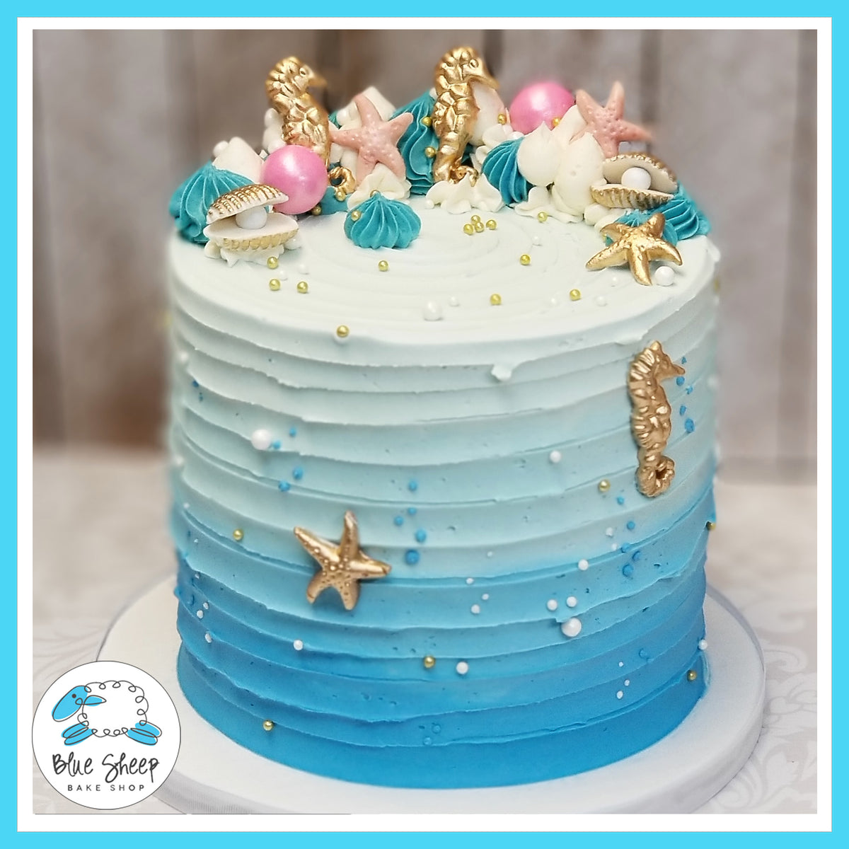 Under The Sea Birthday Cake Nj Blue Sheep Bake Shop 2313