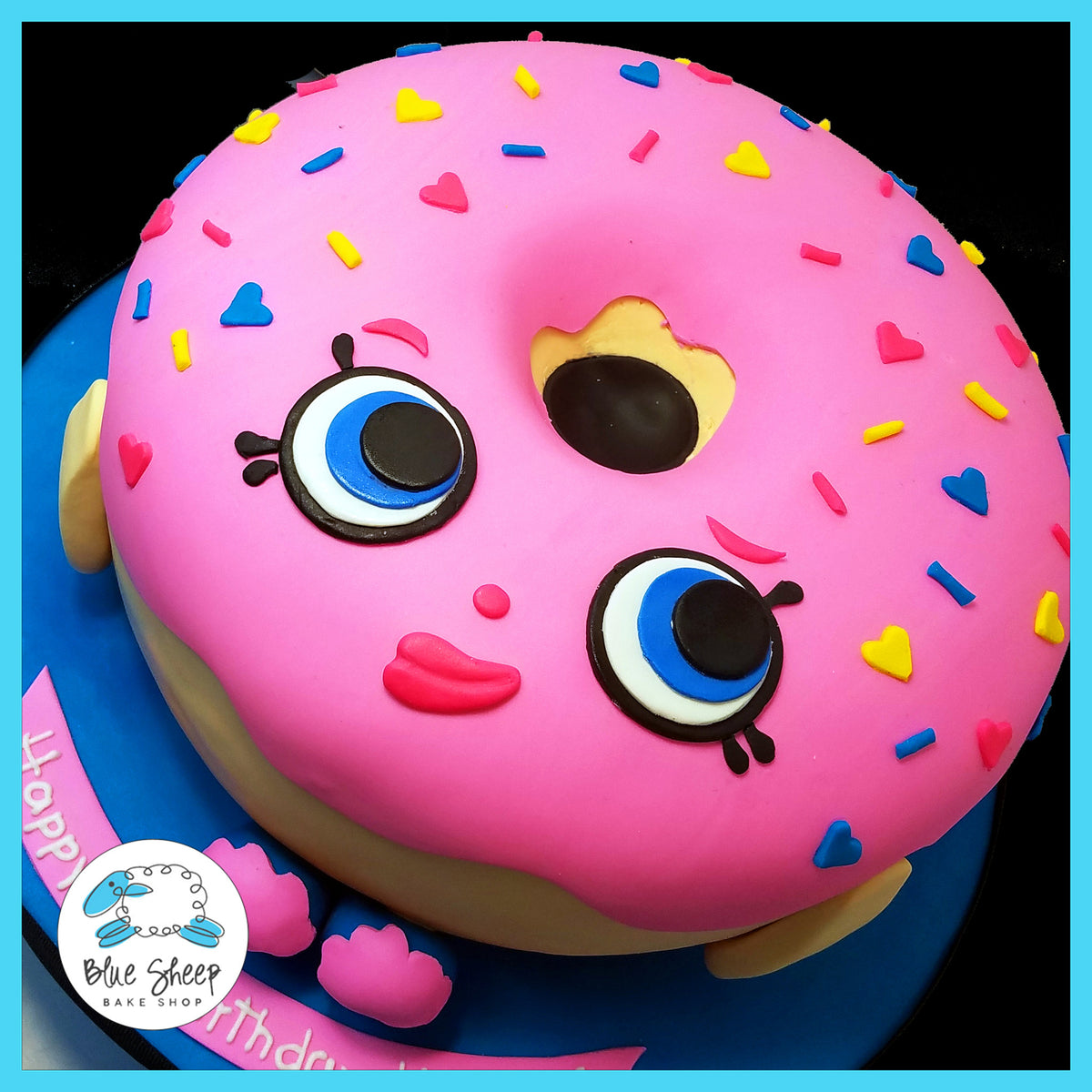 Delish Donut Shopkins Cake NJ