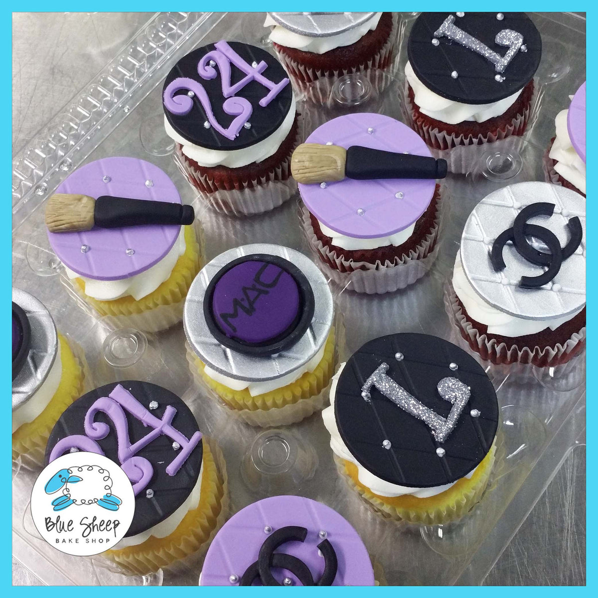 Louis Vuitton Cupcakes - Cupcakes and Custom Cakes by Blue Sheep