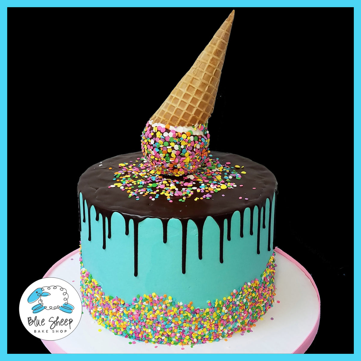 Ice cream online drip cake