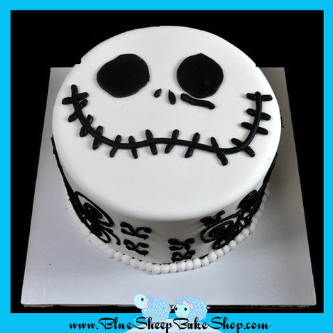 Skull Halloween Cake