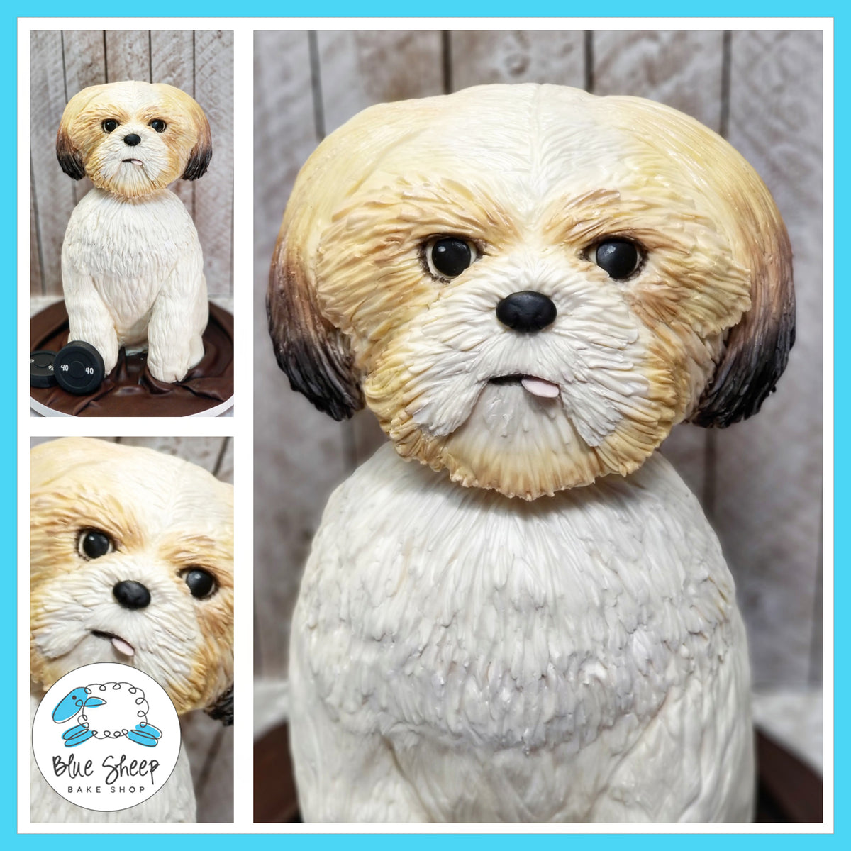 Shih Tzu Birthday Cake