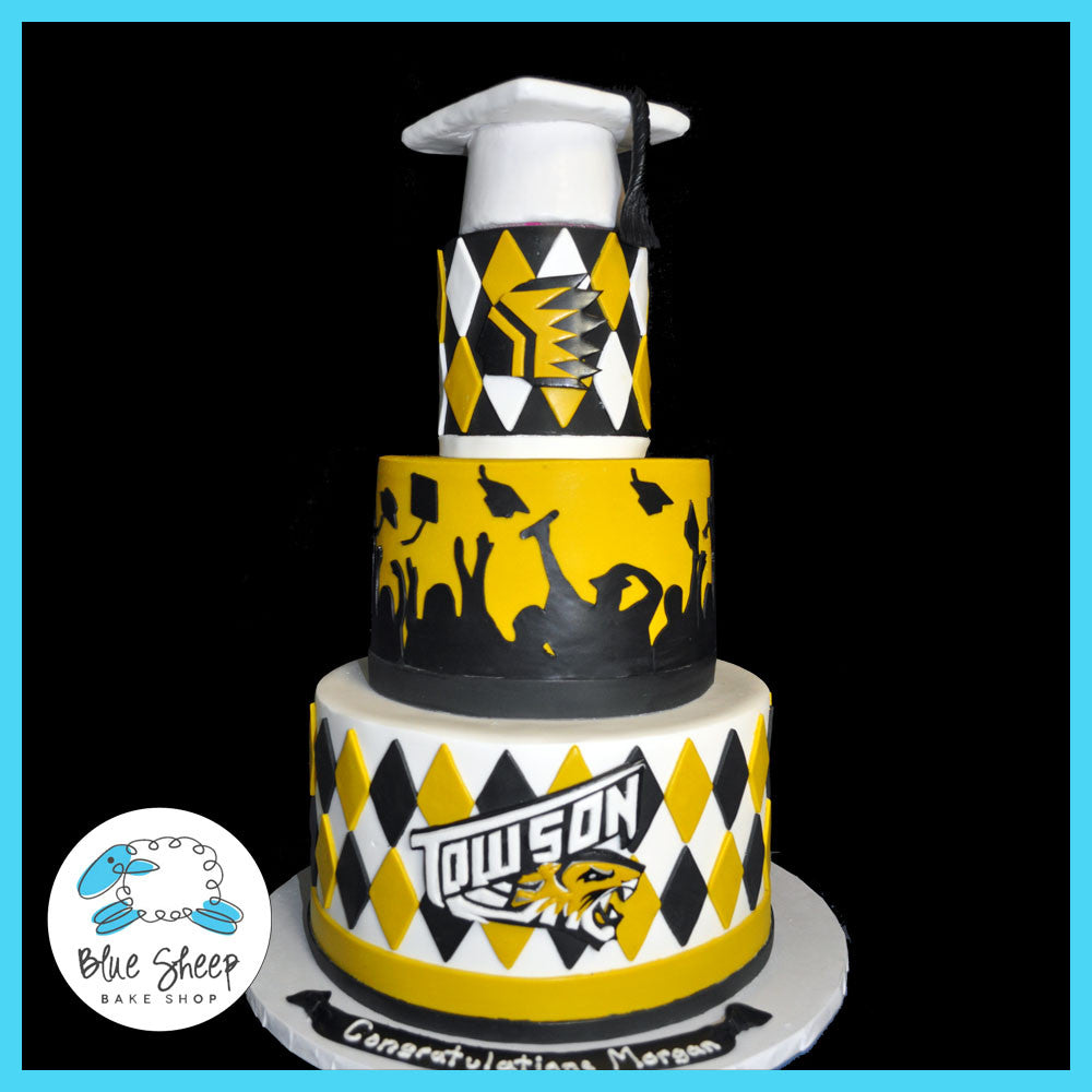 towson university graduation cake