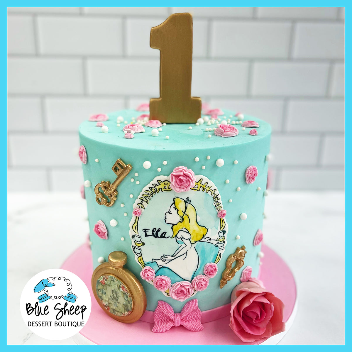 Alice in Wonderland Cake Topper/ Alice Cake Topper/wonderland Cake Topper -   Norway