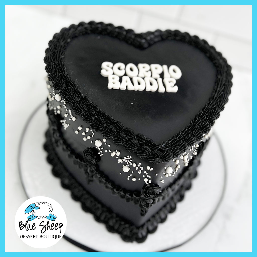 scorpio baddie custom birthday cake
