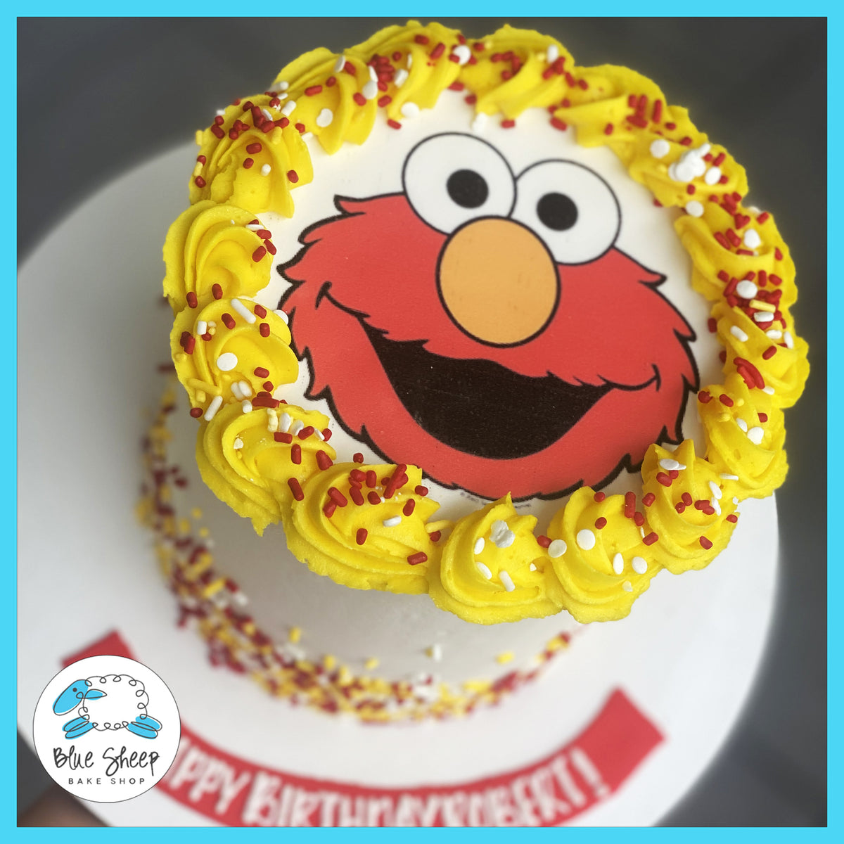 ターニングポイントSt.Elmo / Egg Shell Pastel Blue Sesame Street