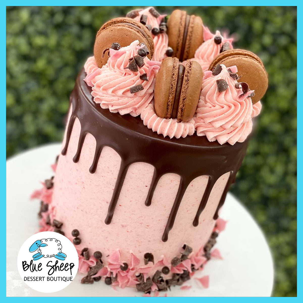 Strawberry Cake Partyオーバーニー ピンク websiteimagesignaturecakechoco