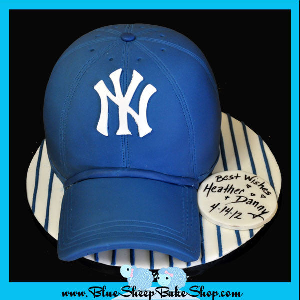 NY Yankees Custom Grooms Specialty Cake