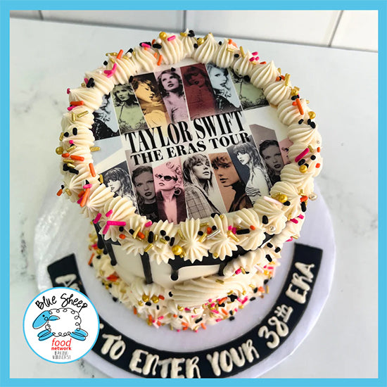 taylor swift eras tour birthday cake 