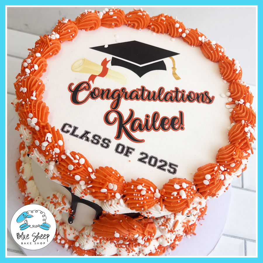 Congratulations Graduate Graduation Cake, image size:900x900