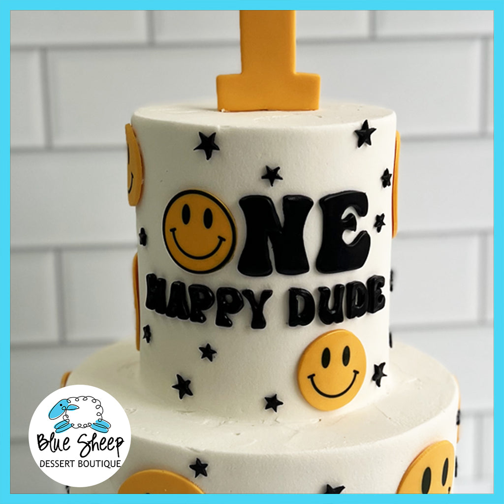 one happy dude 1st birthday cake