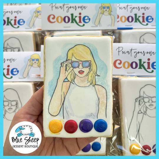 paint your own cookie favors for birthdays