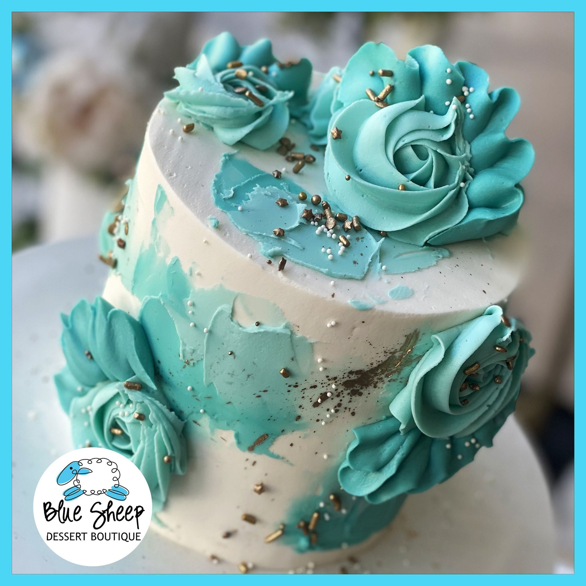 Teal Cakes For Women teal-cakes-for-women