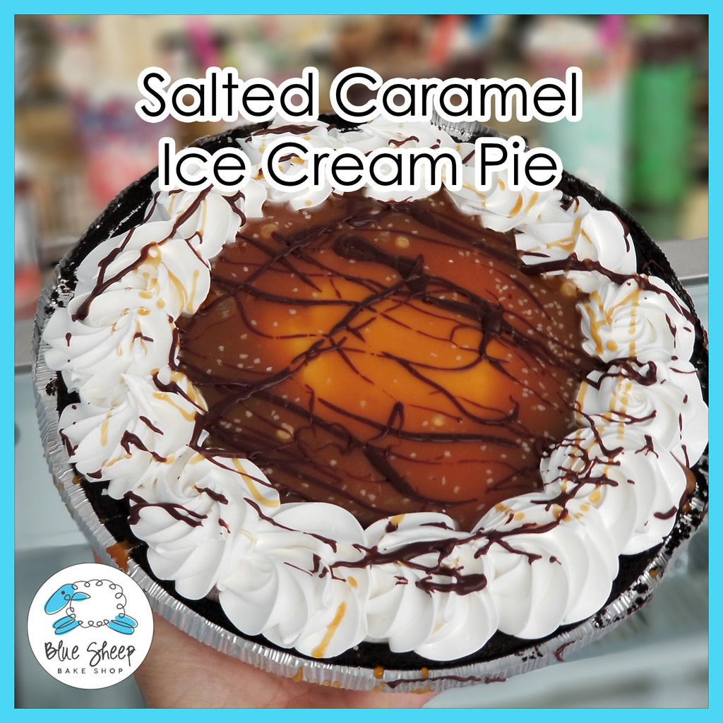 Salted Caramel Ice Cream Pie