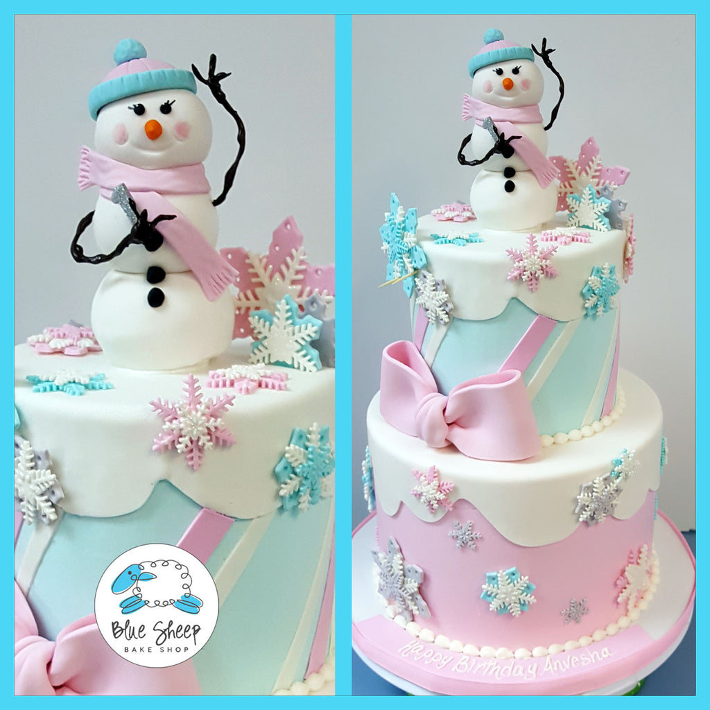 winter one-derland penguin cake nj
