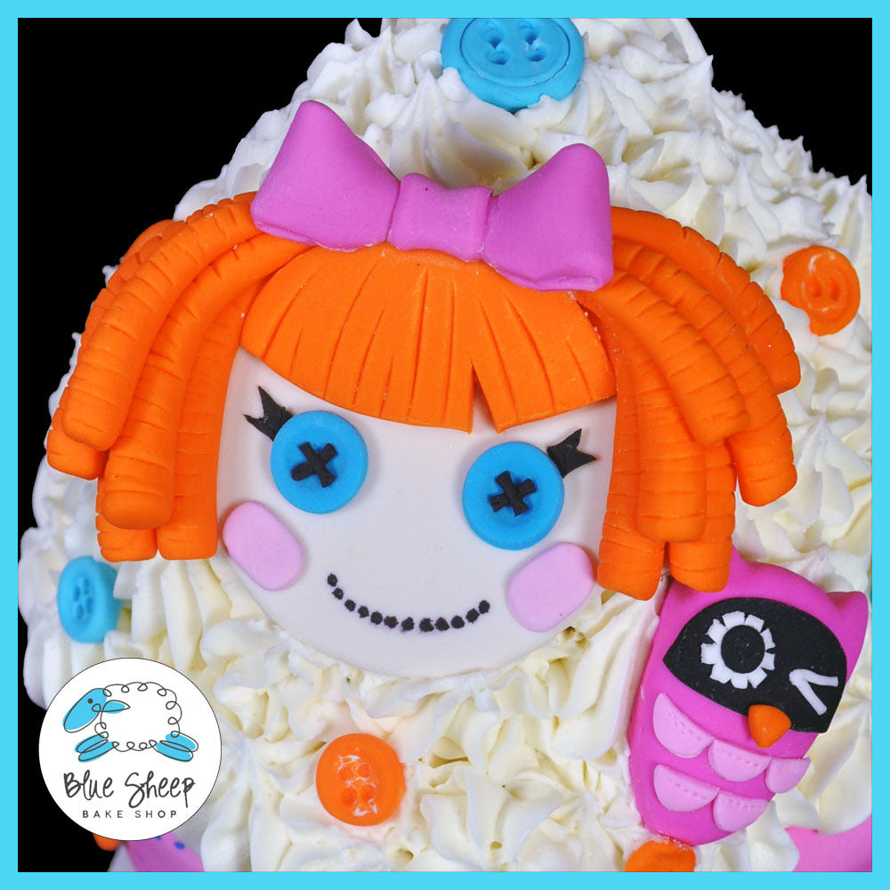 lala loopsy giant cupcake birthday cake