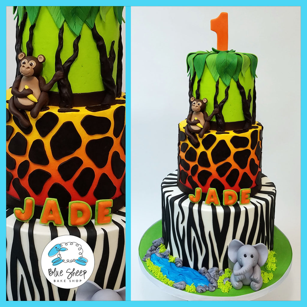amazing birthday cakes nj safari cake 