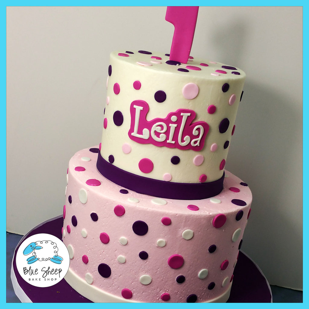buttercream 1st birthday cake NJ