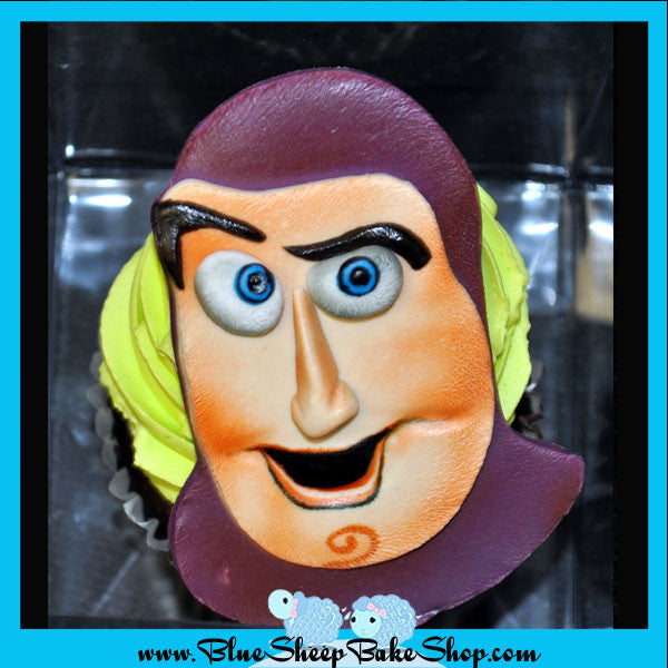 Buzz Lightyear Jumbo Birthday Specialty Custom Cupcake