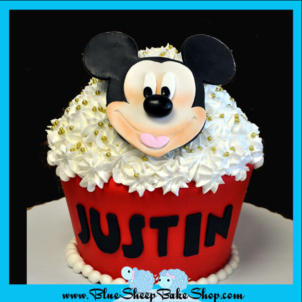 micky mouse giant birthday cake