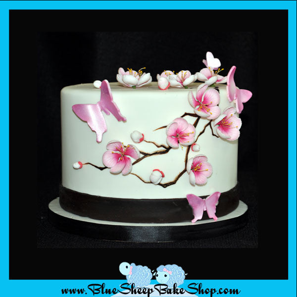 Custom Cherry Blossom Specialty Cake