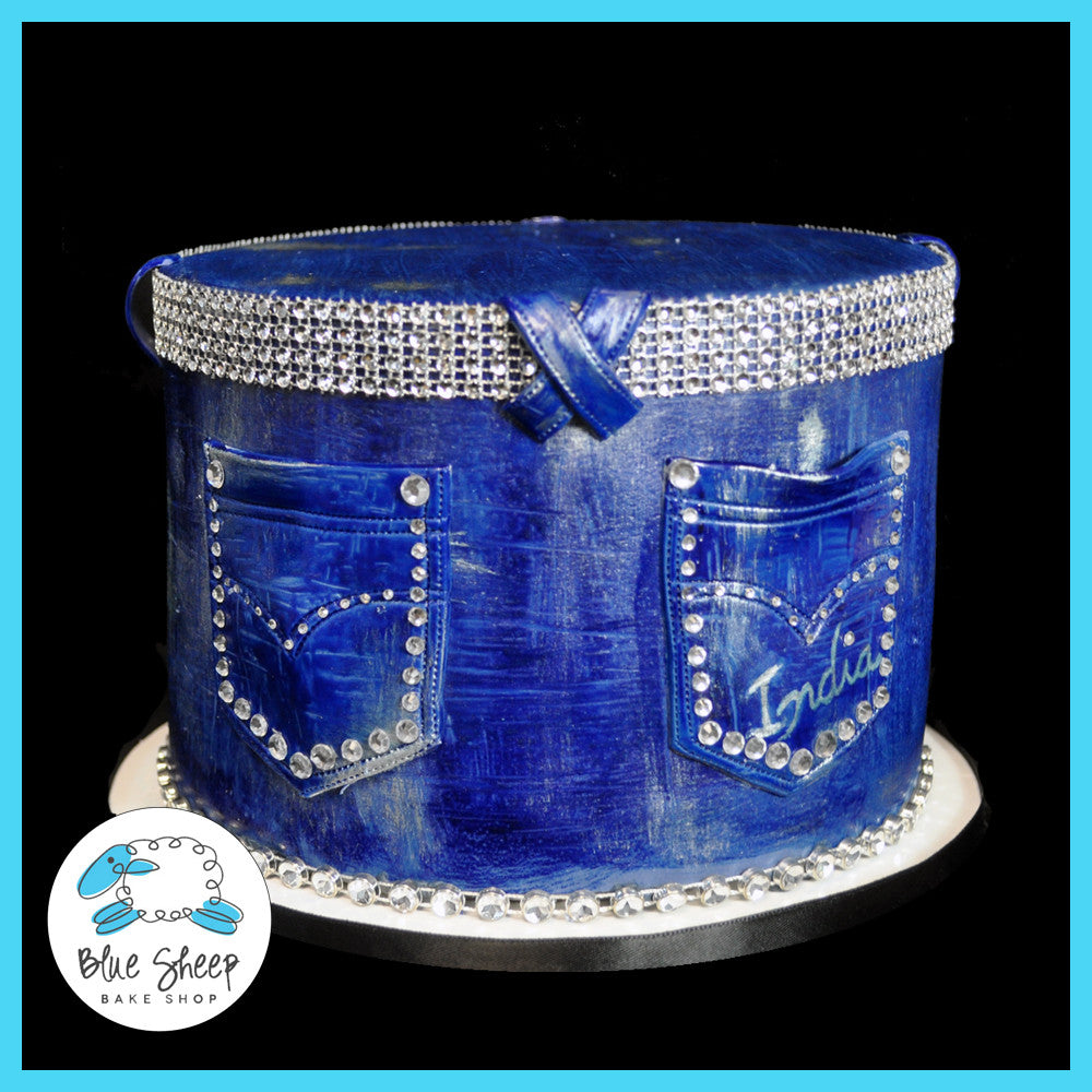 Denim And Diamonds Cake Denim And Diamonds Birthday Party Ideas