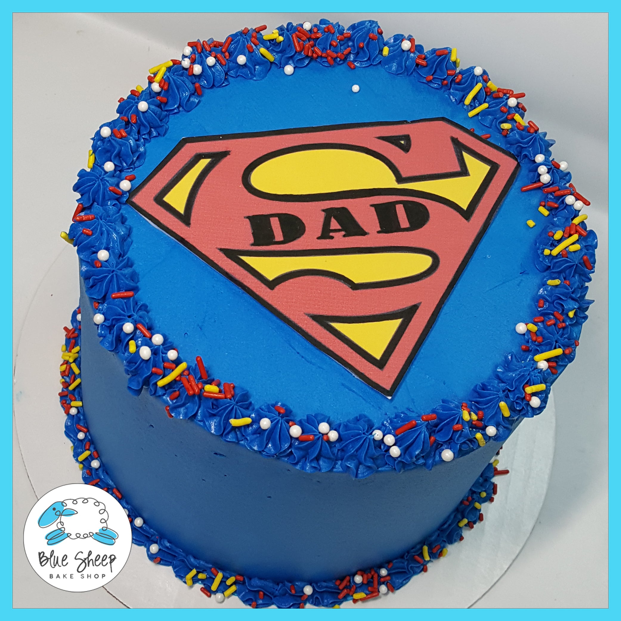 Superman Cake Philadelphia | Order Custom Fondant Cake Philly Bakery  Delivery