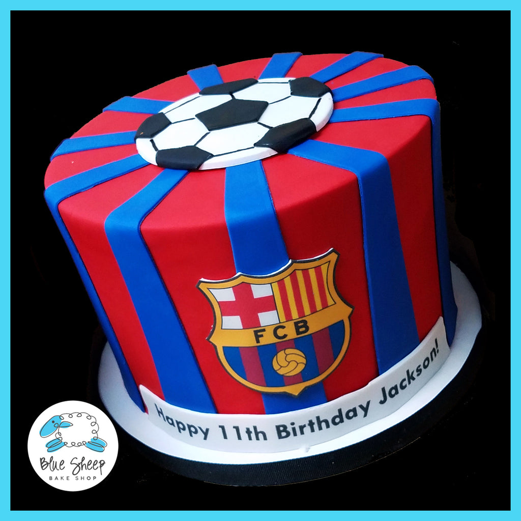 fcb soccer birthday cake nj