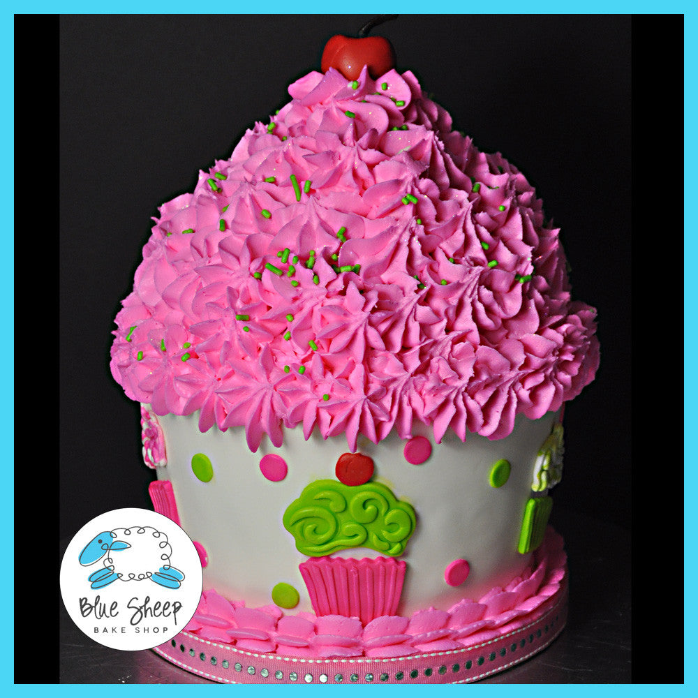 Price This Cake with Me: Giant Cupcake Edition