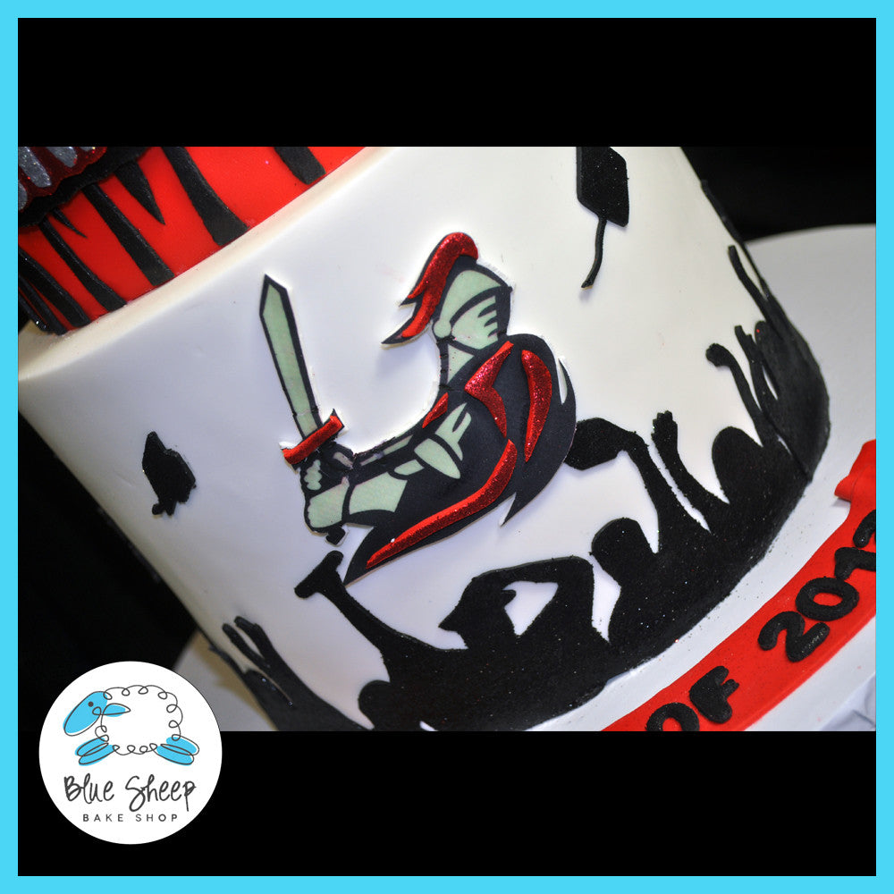 bound brook high school crusader logo