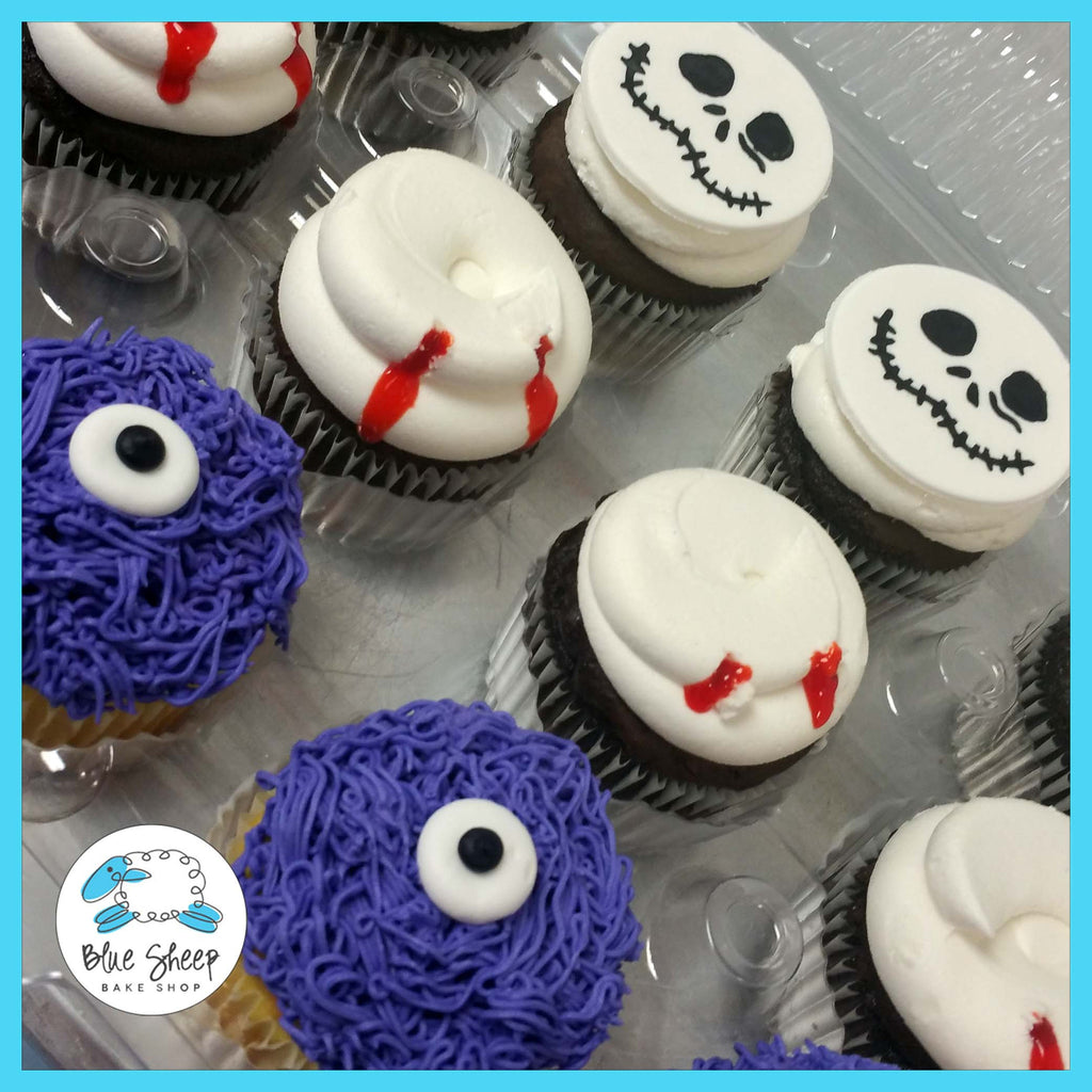 vampire cupcakes monster cupcakes jack skeleton cupcakes