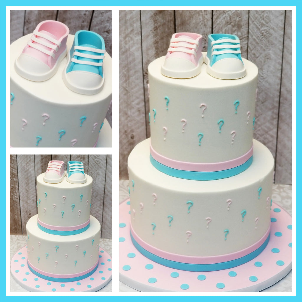 Gender Reveal Baby Shower Cake NJ