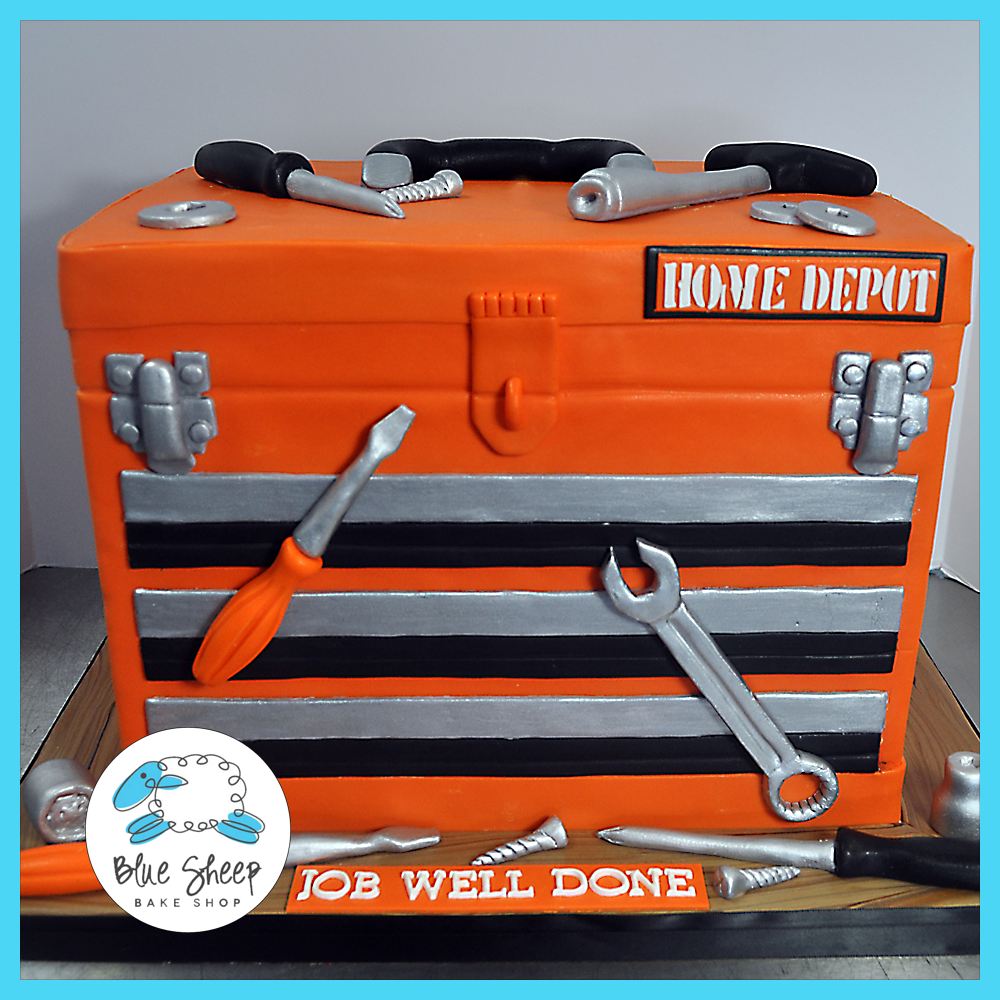 Tool Box Cake – Blue Sheep Bake Shop