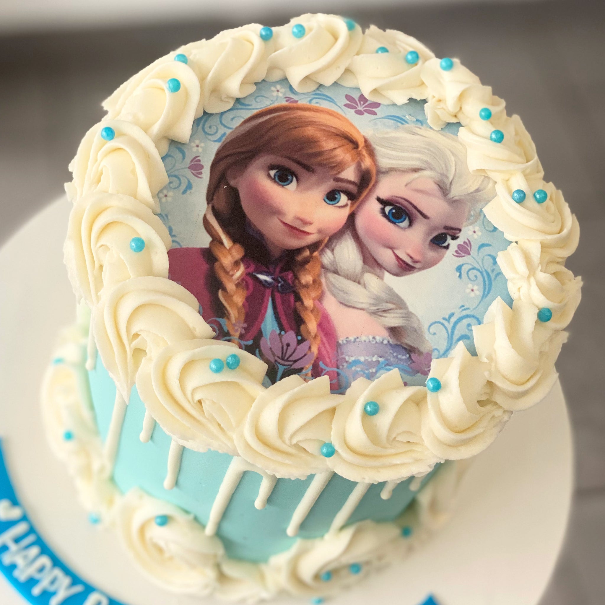 Frozen Birthday Cake