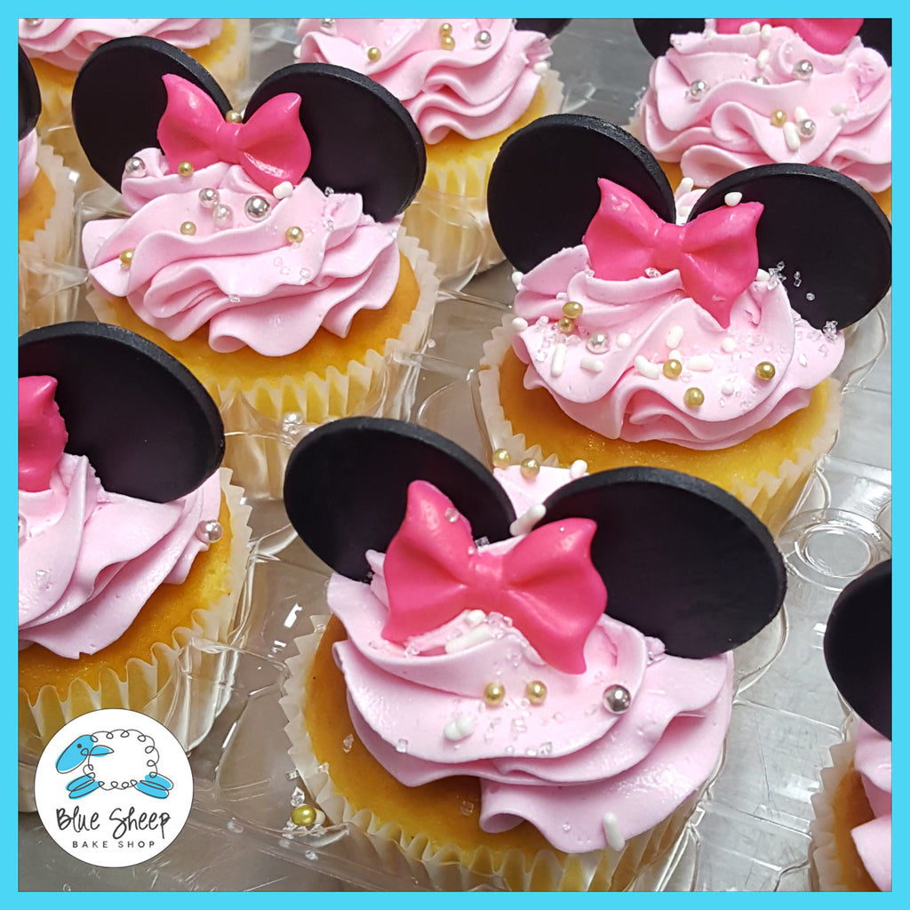 minnie mouse inspired cupcakes nj