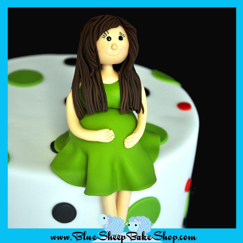 mommy to be baby shower cake topper