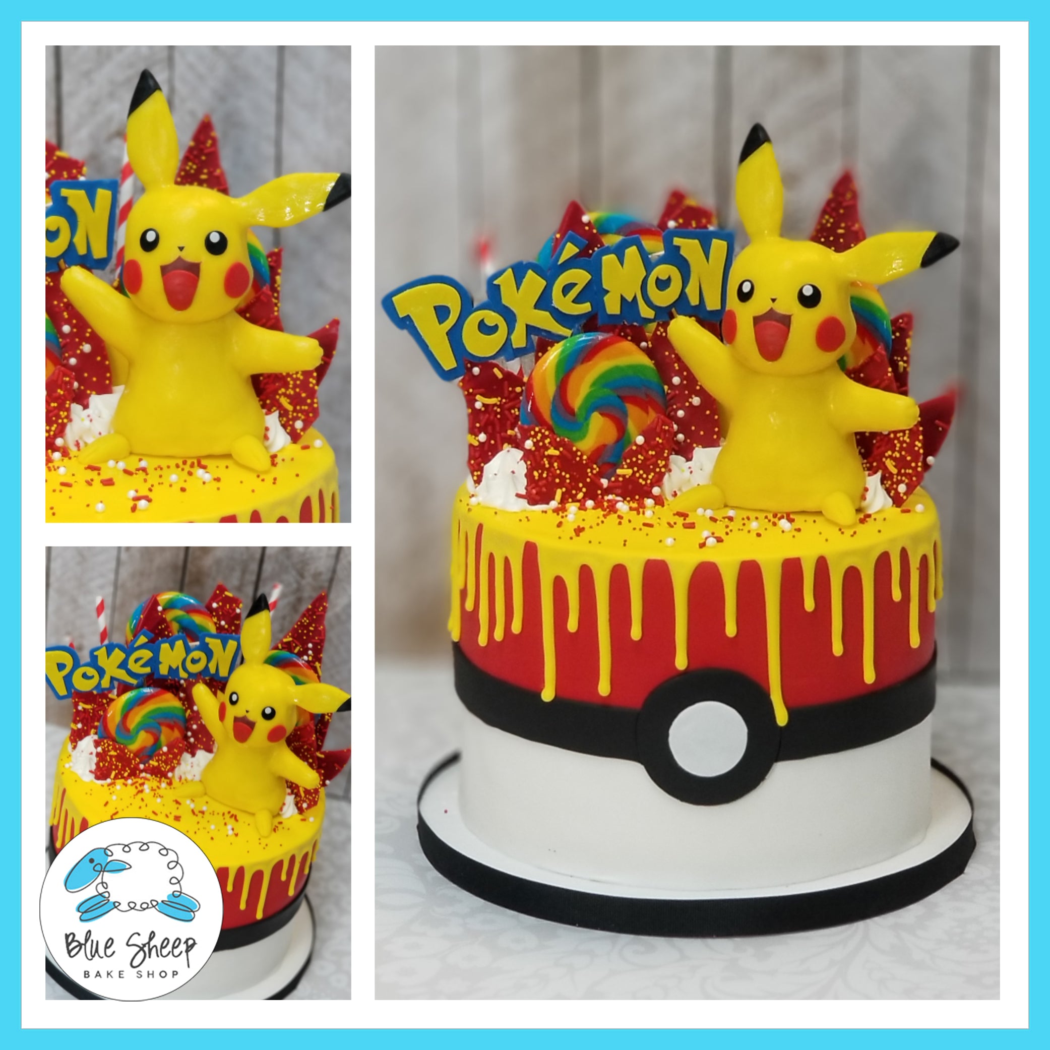 A fun Pokémon cake! The birthday boy wanted a cool cake th… | Flickr