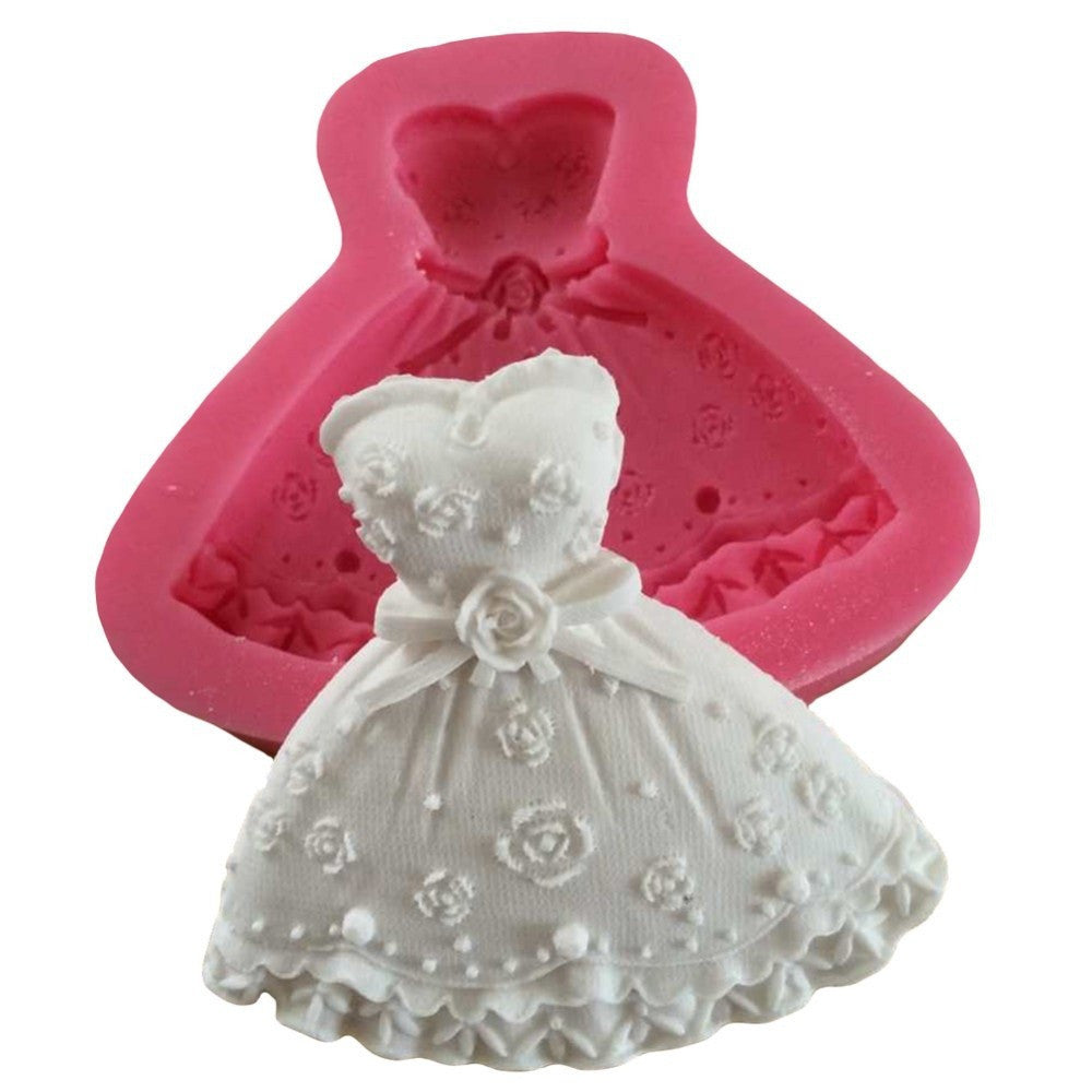 Emlems Sewing, Dress Making Food Safe Silicone Mould for cake toppers,  fondant, resin, clay etc