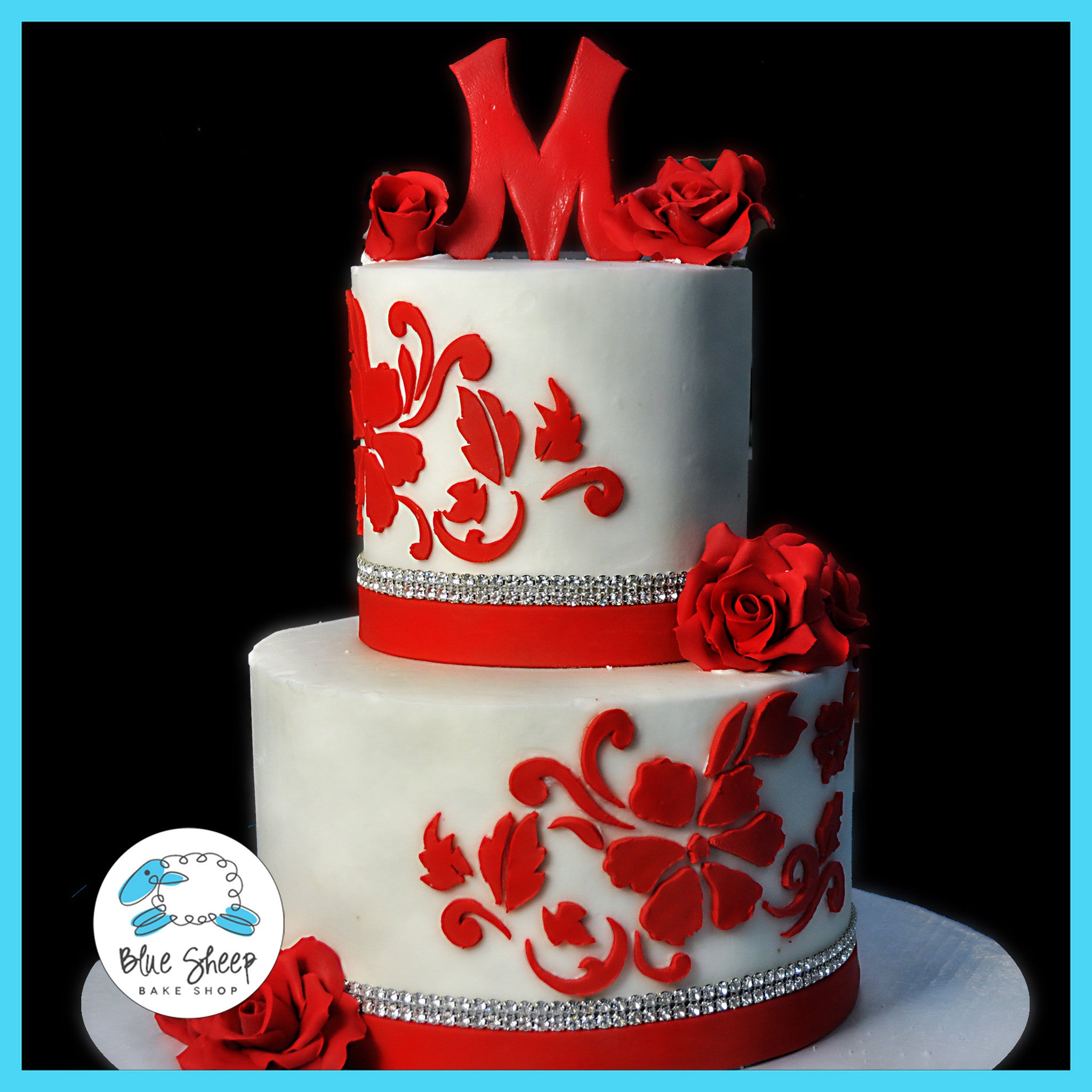 Red and white wedding cakes 60 photos - Astyledwedding.com Red and white wedding cakes 60 photos - Astyledwedding.com