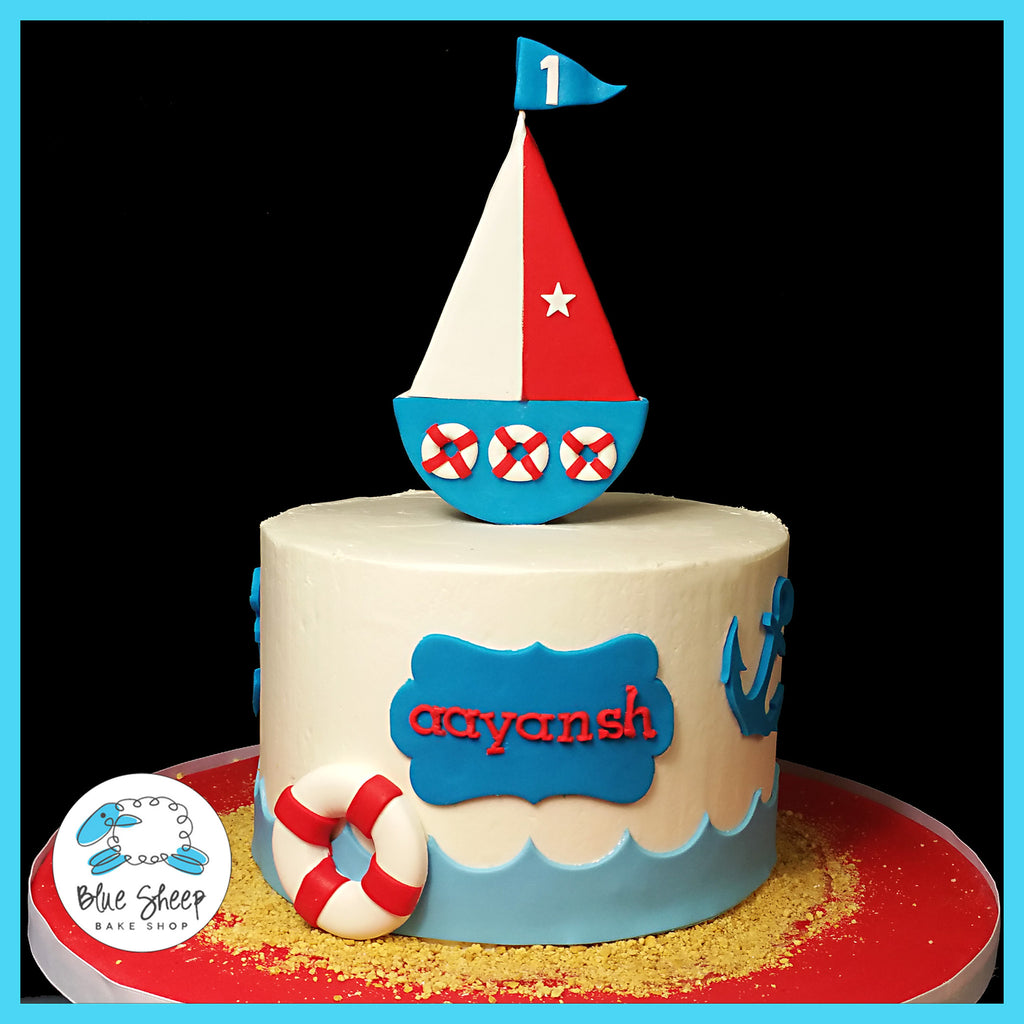 Sailboat birthday cake nj