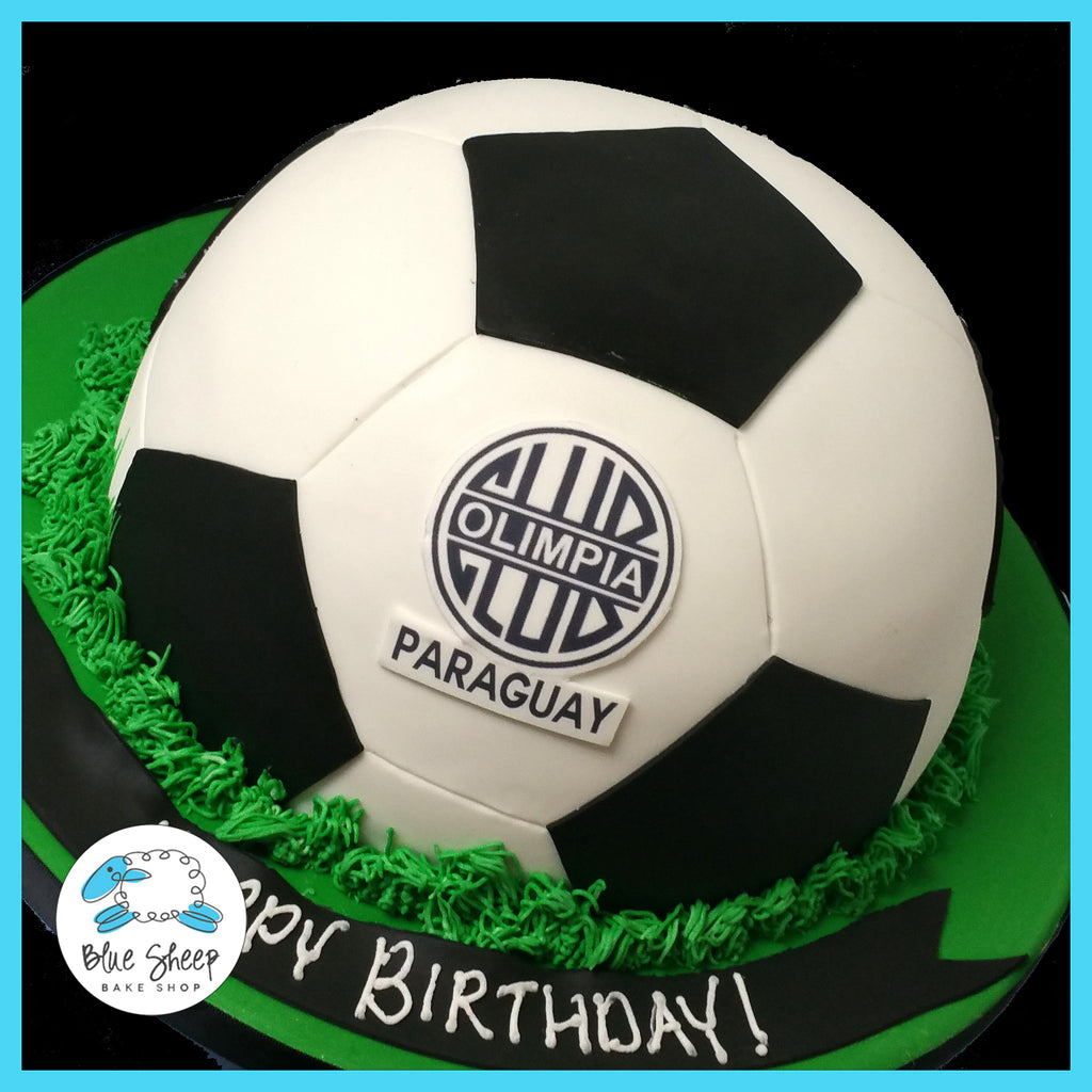 soccer ball birthday cake nj