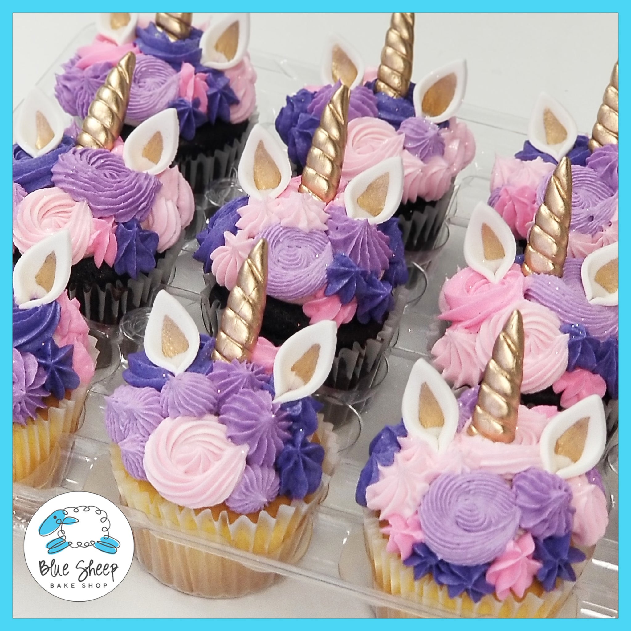 purple birthday cupcake images