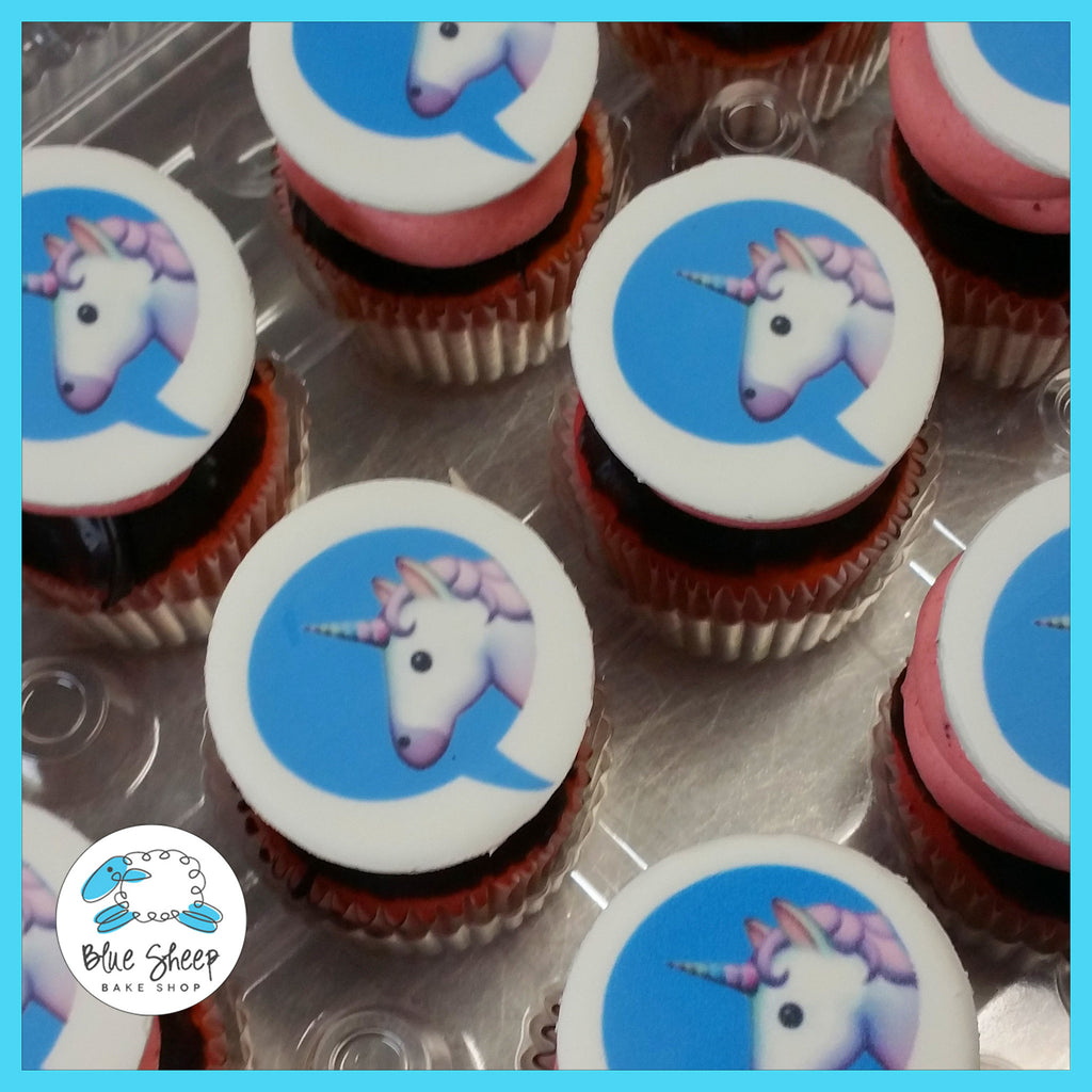 unicorn emoji specialty cupcakes nj