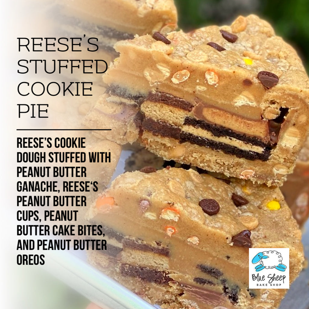 reese's stuffed cookie pie