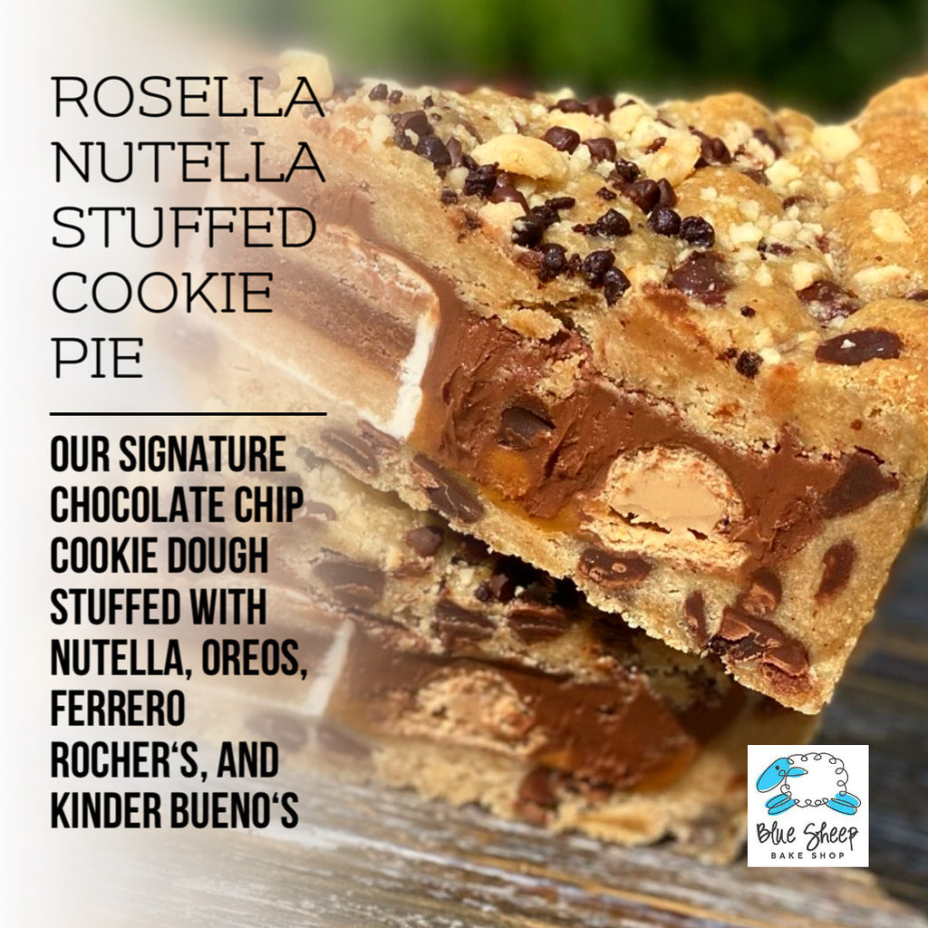 rosella nutella cookie pie